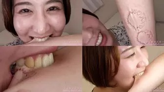 Sawa - Biting by Japanese cute girl bite-203-2