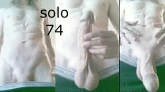 Heteroflexible K solo V74: thin fit muscular hung older twunk taker POV long underwear