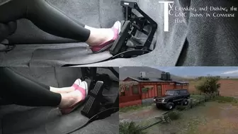 Cranking and Driving the GMC Jimmy in Converse Flats (mp4 1080p)