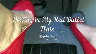 Driving in My Red Ballet Flats