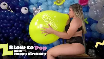 Yennefer Blow to Pop Happy Birthday TT17