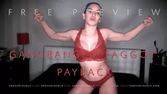 Gang Banged Faggot - Payback