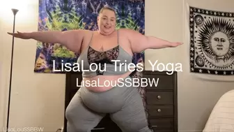 LisaLou Tries Yoga
