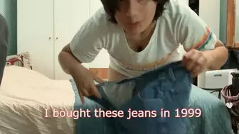 jeans coming from the year 1999
