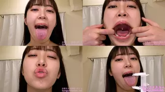 Sara Kagami - Erotic Tongue and Mouth Showing