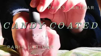 CANDY COATED slow-motion toe fetish nail painting