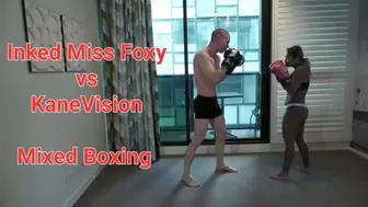Mixed Boxing Inked Miss Foxy vs KaneVision
