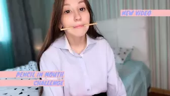 10 min pencil in mouth challenge