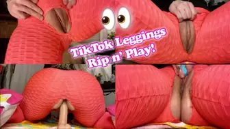 TikTok Leggings Rip, Ride, n' Play