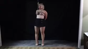 Bitch Hung by Her Tits