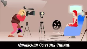 The mannequin Dolls Costume Change