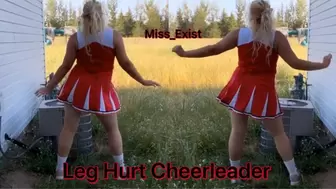 Leg Hurt Cheerleader