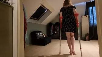 Crutches: Ass and Tits View