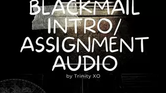 BLACKMAIL INTRO WITH ASSIGNMENT 1
