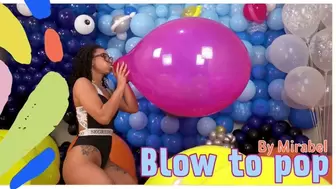 Blow to Pop Giant Pink Tuff-Tex 17" by Maribel - 4K