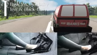 Bank Van Durability Test in Black Flats (mp4 1080p)