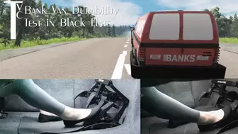 Bank Van Durability Test in Black Flats (mp4 720p)