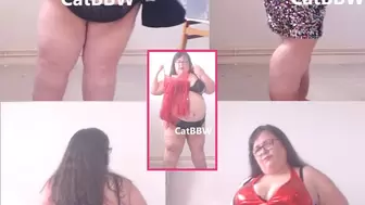 SSBBW Trying on New Clothes - TRYOUT HAUL #3 - part 2 (WMV)