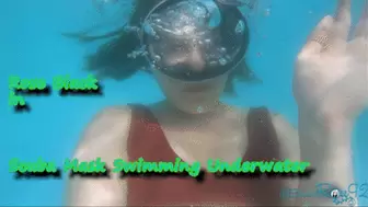 Scuba Mask Swimming Underwater-WMV