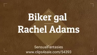 Biker gal Rachel Adams MP4