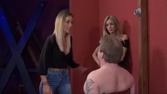 (FULL HD) Tatjana, Natasha and Olga slaps the slave