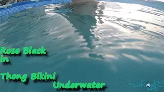 Thong Bikini Underwater-MP4