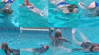 Holly Swimming in Pool Combo HD