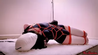 Self-bondage Armbinder Swimsuit Girl