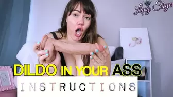 Dildo in your Ass INSTRUCTIONS