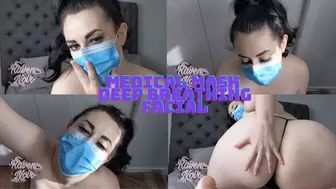 Medical Mask Deep Breathing Facial
