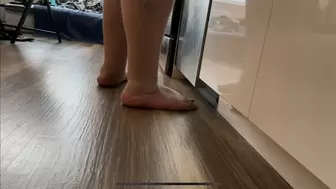Big Feet In The Kitchen POV