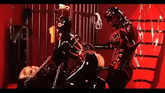 The Rubber Latex Devil Dungeon Sluts And Her Slave - Part 2 of 2