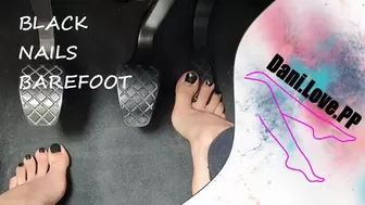Sexy barefoot drive | pedal pumping