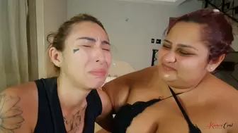 THE ENORMOUS BBW LICK THE FACE OF IDIOT SLAVE - BY SAMY BBW - KC 2022 - CLIP 3 IN FULL HD