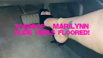 Toedrop Marilynn - Slide Heels Floored