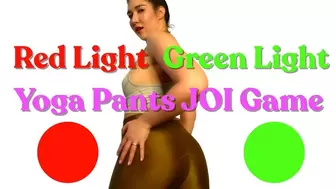 Red Light Green Light Yoga Pants JOI Game