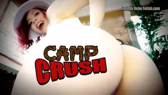 Camp CRUSH - Squeezed & Smothered By Giantess Goddess Ludella’s Thick Thighs and BIG ASS - WMV 720p
