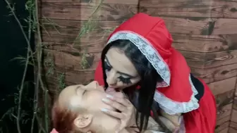 LITTLE RED RIDING HOOD - CINEMA KISSES - CLIP 06 - NEW MF JULY 2022 - Exclusive girls MF video