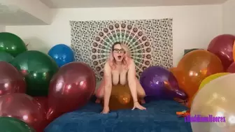 Bursting Huge Crystal Balloons