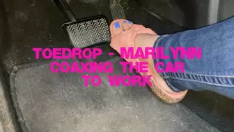 Toedrop Marilynn - Coaxing her car to work
