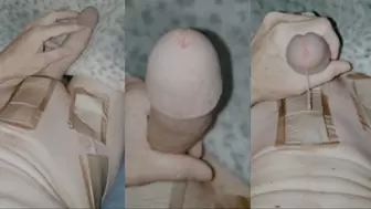 scar fetish - second post surgery masturbation with bandages