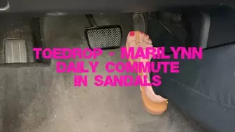 Toedrop Marilynn - Daily Commute in Sandals