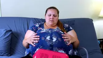 Jealous Girlfriend Belly Inflation - Popping