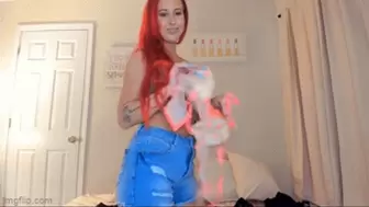 Modelling Sexy Outfits Before Riding Your Cock
