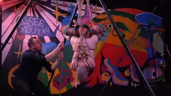 Strappado Bondage Live Performance