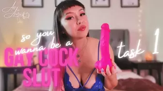 So, You Wanna Be a Gay Cock Slut: Task 1