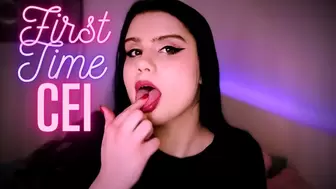 First Time CEI (Cum Eating Instructions, JOI, FemDom POV)