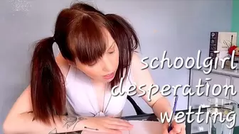 Schoolgirl Desperation Wetting