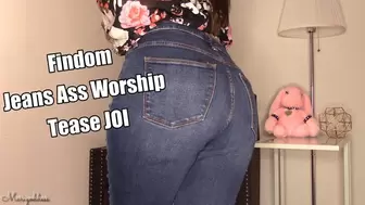 Findom Jeans Ass Worship Tease JOI