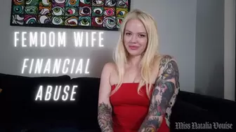 Femdom Wife Financial Fucking